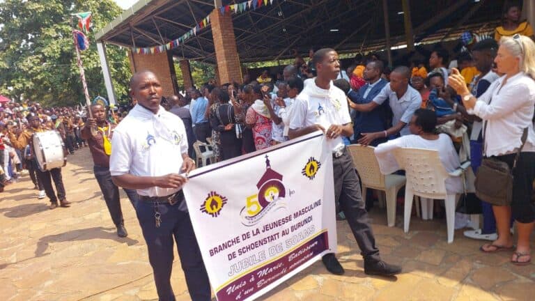 Camp de formation et Jubilé d’or de la Branche de la Jeunesse masculine de Schoenstatt au Burundi